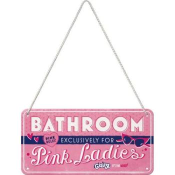 Grease – Pink Ladies Bathroom - Fémtábla kép