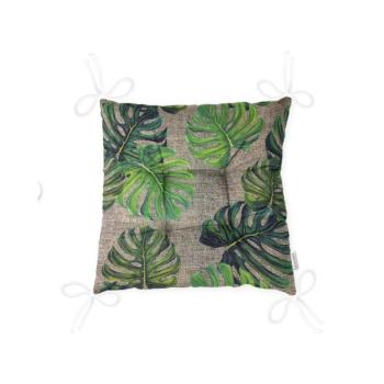 Green Banana Leaves székpárna, 40 x 40 cm - Minimalist Cushion Covers kép