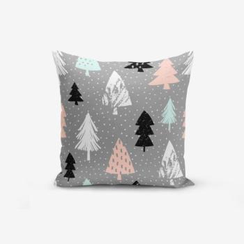 Grey Background Agac pamutkeverék párnahuzat, 45 x 45 cm - Minimalist Cushion Covers kép