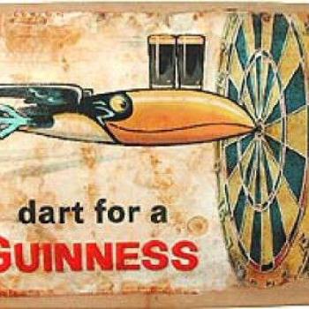 Guinness Dart - Fémtábla kép