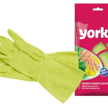 Gumikesztyű Aloe vera S (1 pár) YORK - CLEAN HOUSE kép