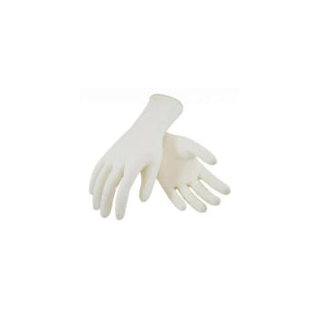 Gumikesztyű latex púderes XS 100 db/doboz GMT Super Gloves fehér kép