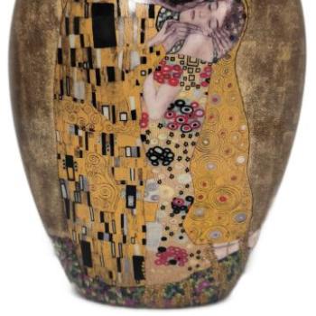 Gustav Klimt váza 20cm kép