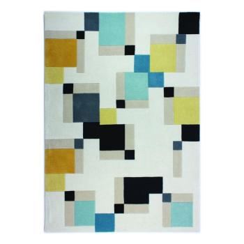 Gyapjú szőnyeg 230x160 cm Illusion Abstract - Flair Rugs kép