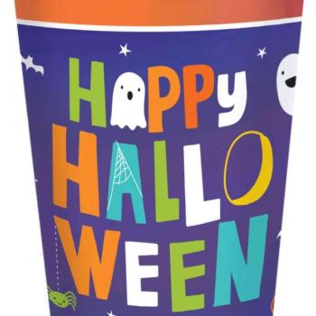 Halloween papír pohár 8 db-os 250ml kép