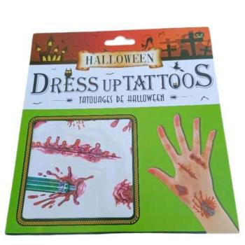  HALLOWEEN tetoválás tattoo matrica 6. kép