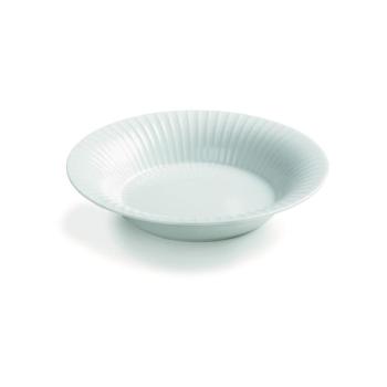 Hammershoi fehér, porcelán mélytányér, ⌀ 21 cm - Kähler Design kép