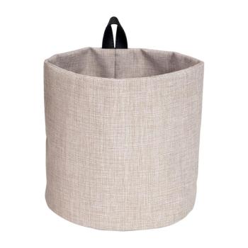 Hang bézs textil rendszerező, ø 17 cm - Bigso Box of Sweden kép