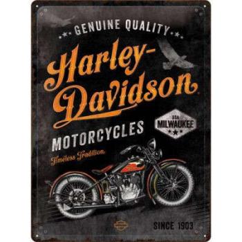 Harley Davidson -Timless Tradition Fémtábla kép