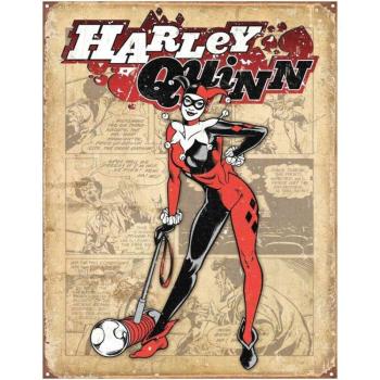 Harley Quinn retro fémplakát 31,5 x 40,5 &quot;TACD2203&quot; kép