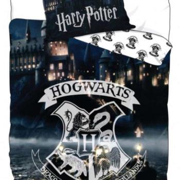 Harry Potter ágyneműhuzat Hogvarts 140×200cm, 70×90 cm kép