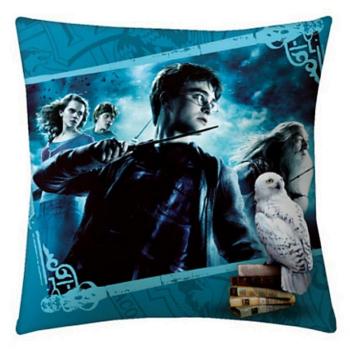 Harry Potter Hogwarts Drago Dormiens Nunquam díszpárna 40 x 40 cm kép