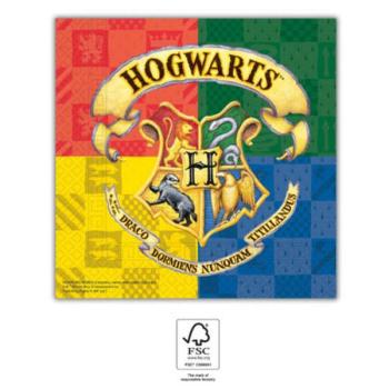 Harry Potter Hogwarts Houses szalvéta 20 db-os 33*33 cm FSC kép