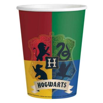 Harry Potter Houses papír pohár 8 db-os 250 ml kép