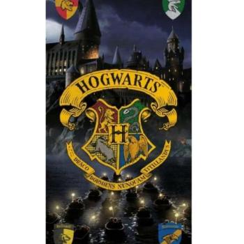 Harry Potter törölköző fürdőlepedő roxfort kép