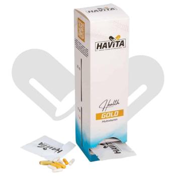 Havita Health Gold multivitamincsomag - havi vitamincsomag aktív fizikai tevékenységet végzőknek , 31x9 vitamin kép