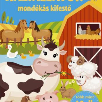 Háziállatok mondókás kifestője kép