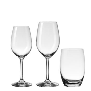 Háztartási pohár kezdő készlet 12 db - BASIC Glas Lunasol üveg kép