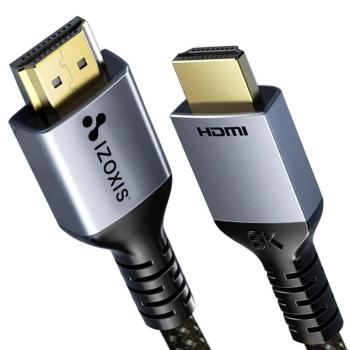 HDMI 2.1 8K IZOXIS kábel PVC bevonattal - 2 méter (BB-18929) kép