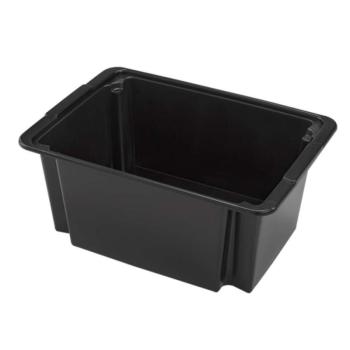 Heidrun Boxmania Tároló doboz 14L 38,5x28x16,5cm fekete kép