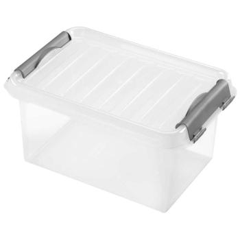 Heidrun Clipbox - Light Tároló doboz 31L 48x35x25cm Clippes tetővel kép