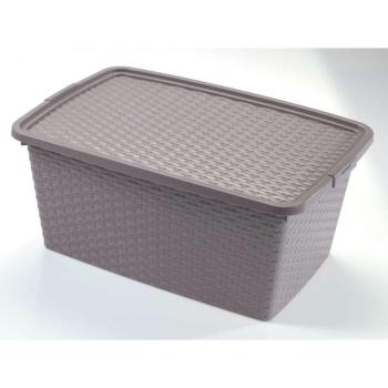 Heidrun Intrigobox Tároló doboz 20L 43x32x22cm tetővel kép