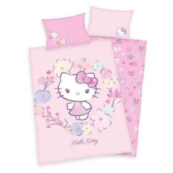 Hello Kitty biopamut ovis ágynemű kép