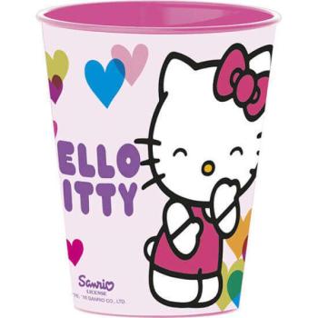 Hello Kitty műanyag pohár - 260 ml kép