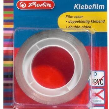 HERLITZ 19 mm x 8 m, kétoldalas, átlátszó kép