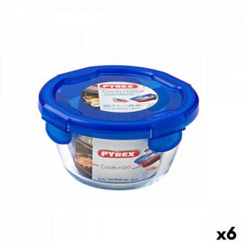 Hermetikus ebéddoboz Pyrex Cook &amp;amp; go 15,5 x 15,5 x 8,5 cm Kék... kép