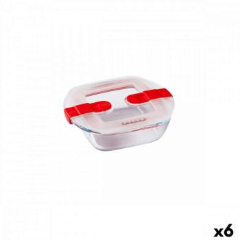 Hermetikus ebéddoboz Pyrex Cook &amp;amp; Heat 15 x 12 x 4 cm 350 ml... kép