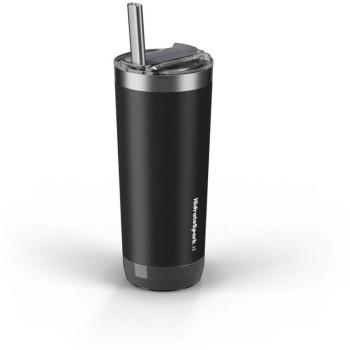 HidrateSpark Pro Tumbler - Okos folyadékpótló palack, 592 ml, fekete kép