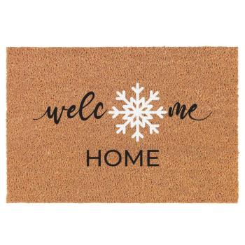 Home DD63499 Lábtörlő - Hópelyhes Welcome Home (40x60 cm) kép