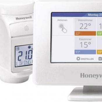 Honeywell Evohome Starter Set 2 CZ THR99C3102, Evohome Touch WiFi + 2x hőfej HR92 kép