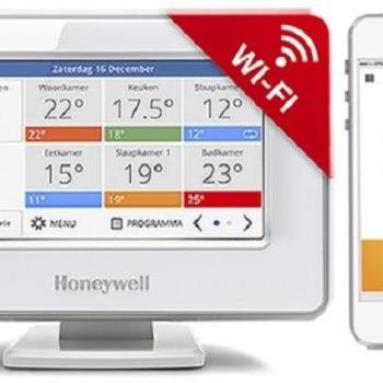 Honeywell EvoTouch-WiFi THR99C3100, vezérlőegység tápegységgel kép