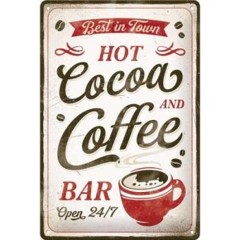 Hot Cacao &amp;amp; Coffee – Fémtábla. kép