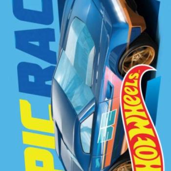 Hot Wheels Epic Race kéztörlő arctörlő, törölköző 30x50cm kép