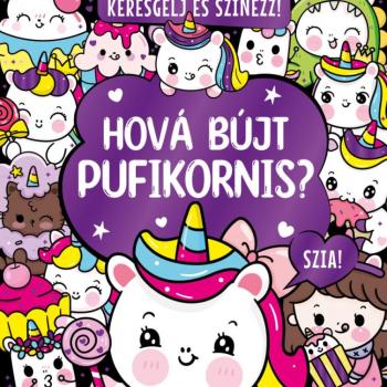 Hová bújt Pufikornis? Keresgélj és színezz! kép