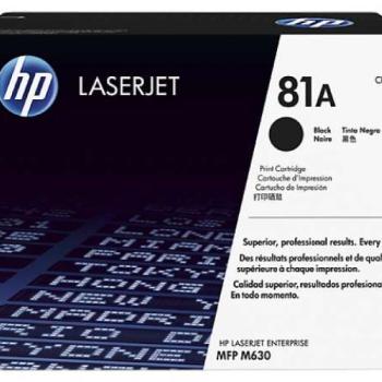 HP CF281A Toner Black 10.500 oldal kapacitás No.81A kép