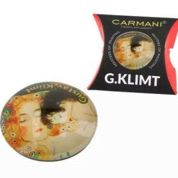 Hűtőmágnes 3cm, Klimt: Anya gyermekével kép