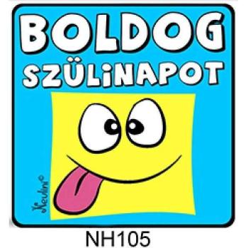 Hűtőmágnes Boldog szülinapot NH105 kép