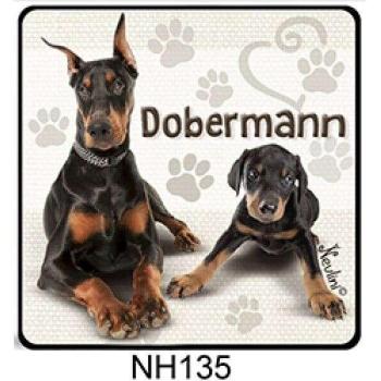 Hűtőmágnes kutyus Dobermann NH135 kép