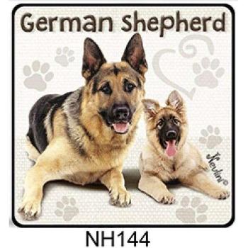 Hűtőmágnes kutyus German shepherd / Német juhász NH144 kép