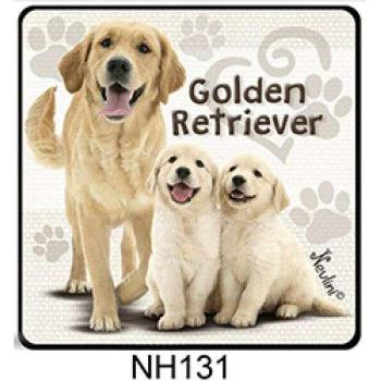 Hűtőmágnes kutyus Golden retriever NH131 kép