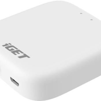 iGET HOME Gateway GW1 - átjáró Zigbee v3.0 és korábbi változatok támogatásával, Wi-Fi 802.11 b/g/n, kép