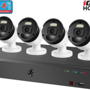 iGET HOMEGUARD HGDVK84404P, 8 csatornás FullHD DVR + 4x FullHD 1080p kamera SMART mozgásérzékelővel kép