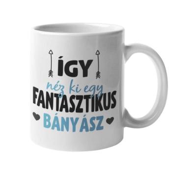 Így néz ki egy fantasztikus bányász bögre kép