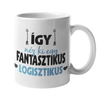 Így néz ki egy fantasztikus logisztikus bögre kép