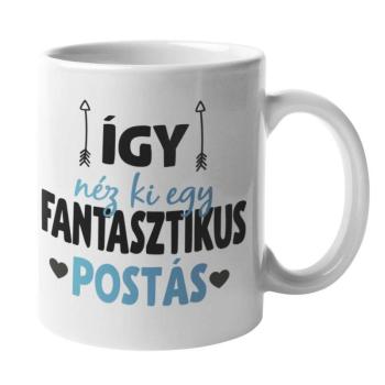 Így néz ki egy fantasztikus postás bögre kép