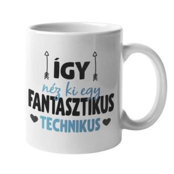 Így néz ki egy fantasztikus technikus bögre kép